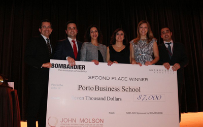 Porto Business School é finalista da John Molson MBA